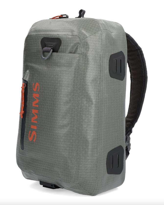 Waterproof sling top pack fishing